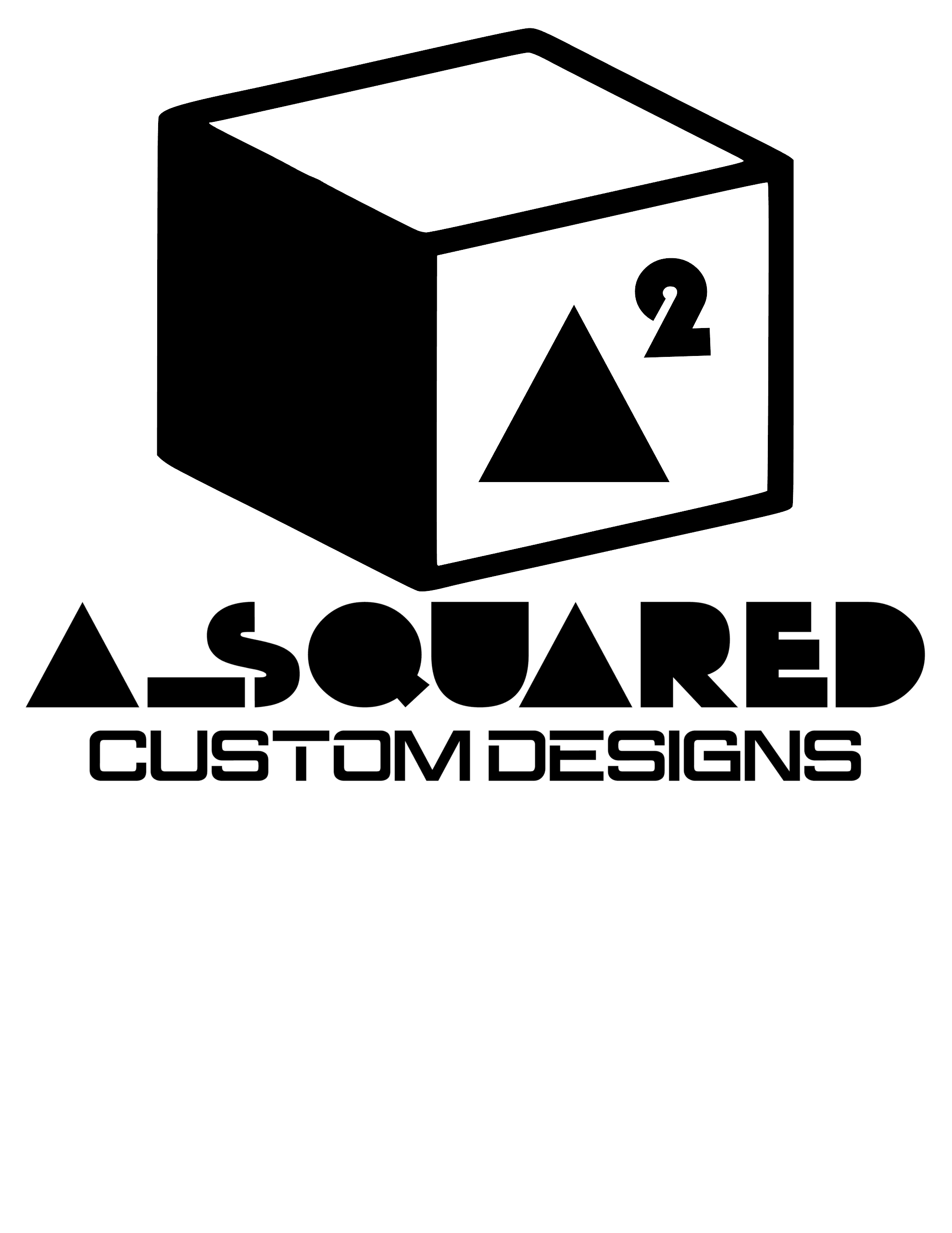 A Squared Custom Designs and Apparel logo